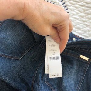 Two-NWT White House Black Market Bootcut Jeans 8P